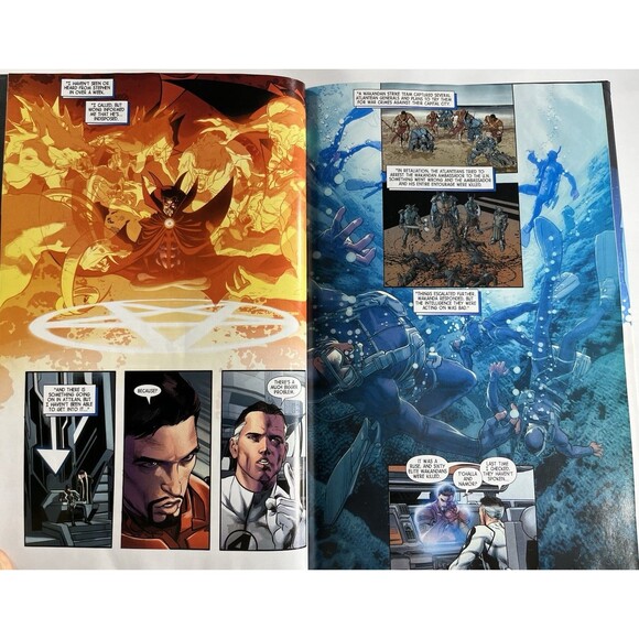 The New Avengers Infinity Vol. #2 Marvel Comics 2014 First Printing Hardback - Picture 12 of 12